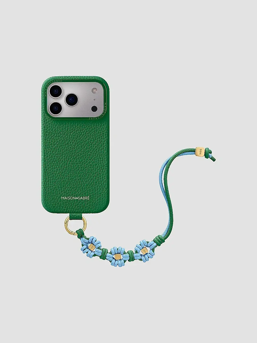 MAISON de SABRÉ Women's Bloom Edition Leather Wristlet Charm | Thumbnail 4 MAISON de SABRÉ Women's Bloom Edition Leather Wristlet Charm | Thumbnail 4