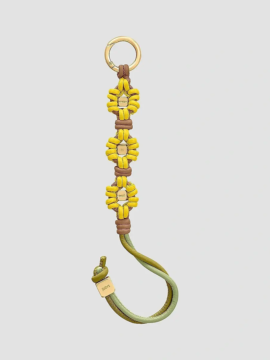 MAISON de SABRÉ Women's Bloom Edition Leather Wristlet Charm | Thumbnail 3 MAISON de SABRÉ Women's Bloom Edition Leather Wristlet Charm | Thumbnail 3