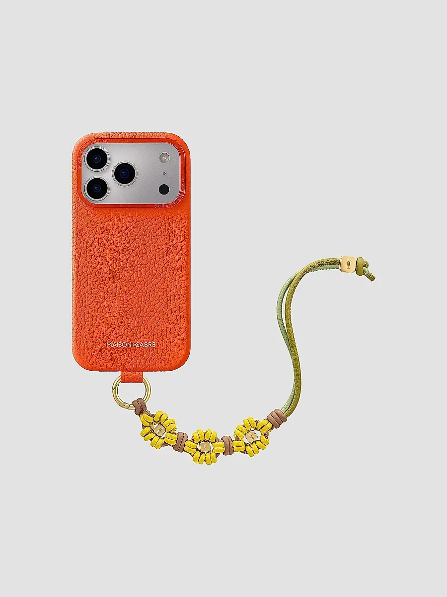 MAISON de SABRÉ Women's Bloom Edition Leather Wristlet Charm | Thumbnail 4 MAISON de SABRÉ Women's Bloom Edition Leather Wristlet Charm | Thumbnail 4