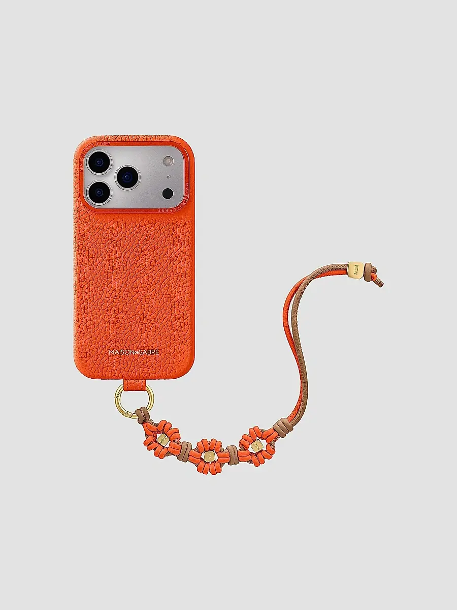 MAISON de SABRÉ Women's Bloom Edition Leather Wristlet Charm | Thumbnail 4 MAISON de SABRÉ Women's Bloom Edition Leather Wristlet Charm | Thumbnail 4
