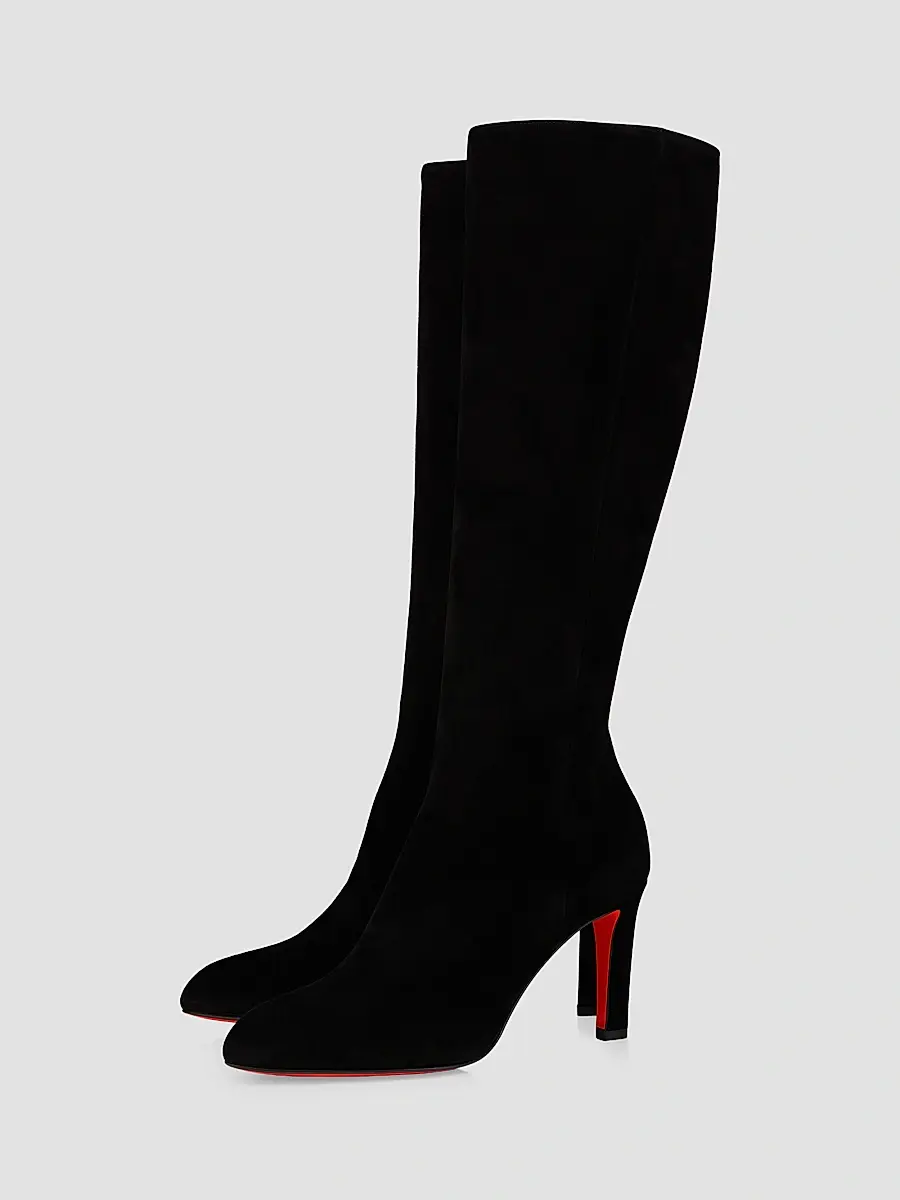 Christian Louboutin Women's Fannylove Tight Botta Knee High Boots | Thumbnail 2 Christian Louboutin Women's Fannylove Tight Botta Knee High Boots | Thumbnail 2