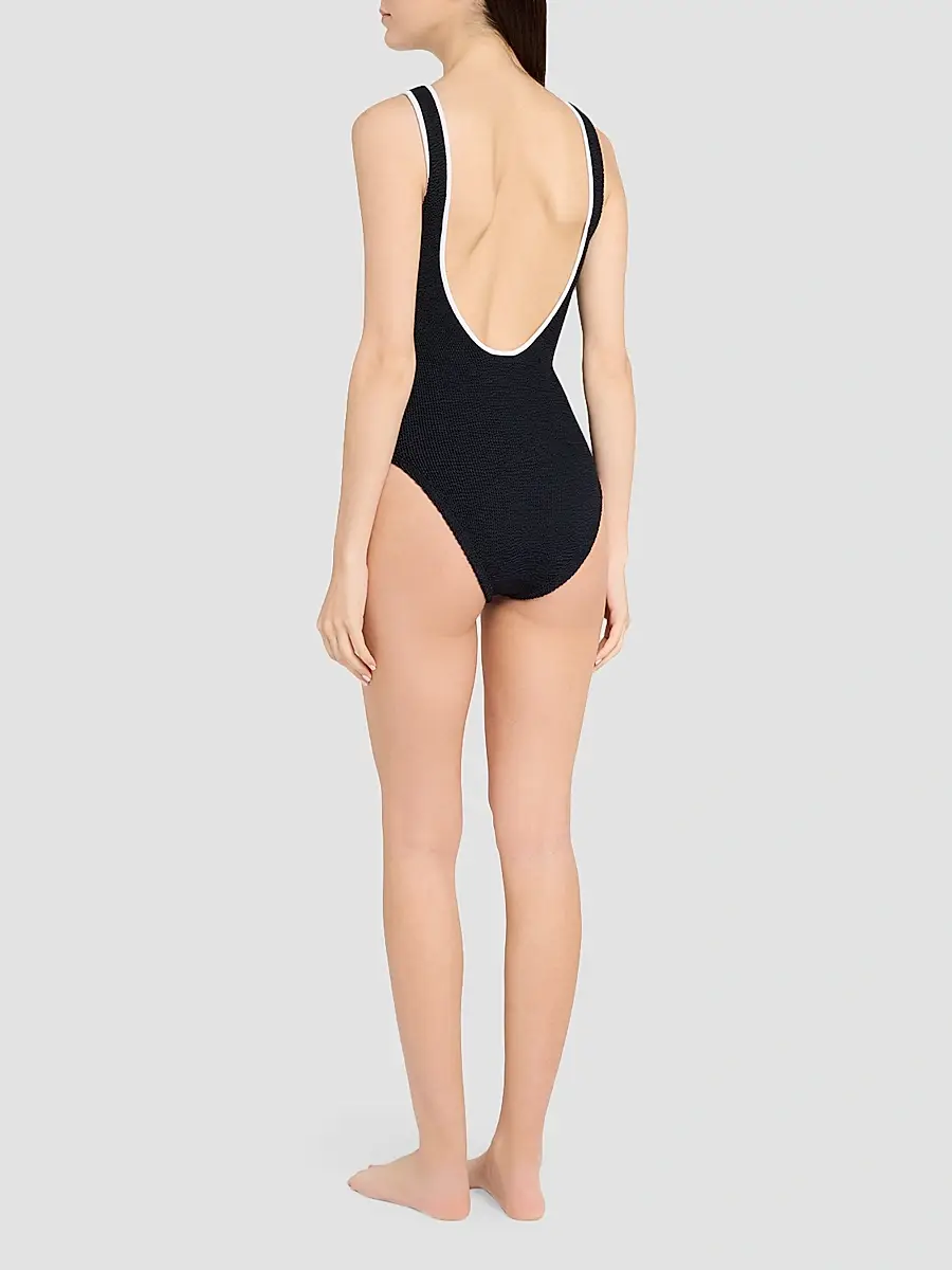 Hunza G Women's Faye One-Piece Swimsuit | Thumbnail 3 Hunza G Women's Faye One-Piece Swimsuit | Thumbnail 3