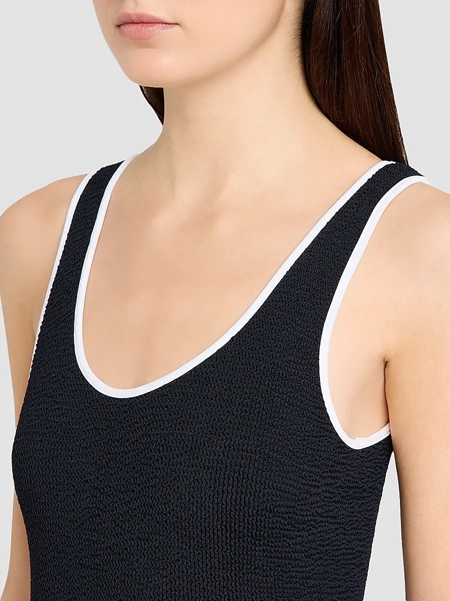 Hunza G Women's Faye One-Piece Swimsuit | Thumbnail 4 Hunza G Women's Faye One-Piece Swimsuit | Thumbnail 4