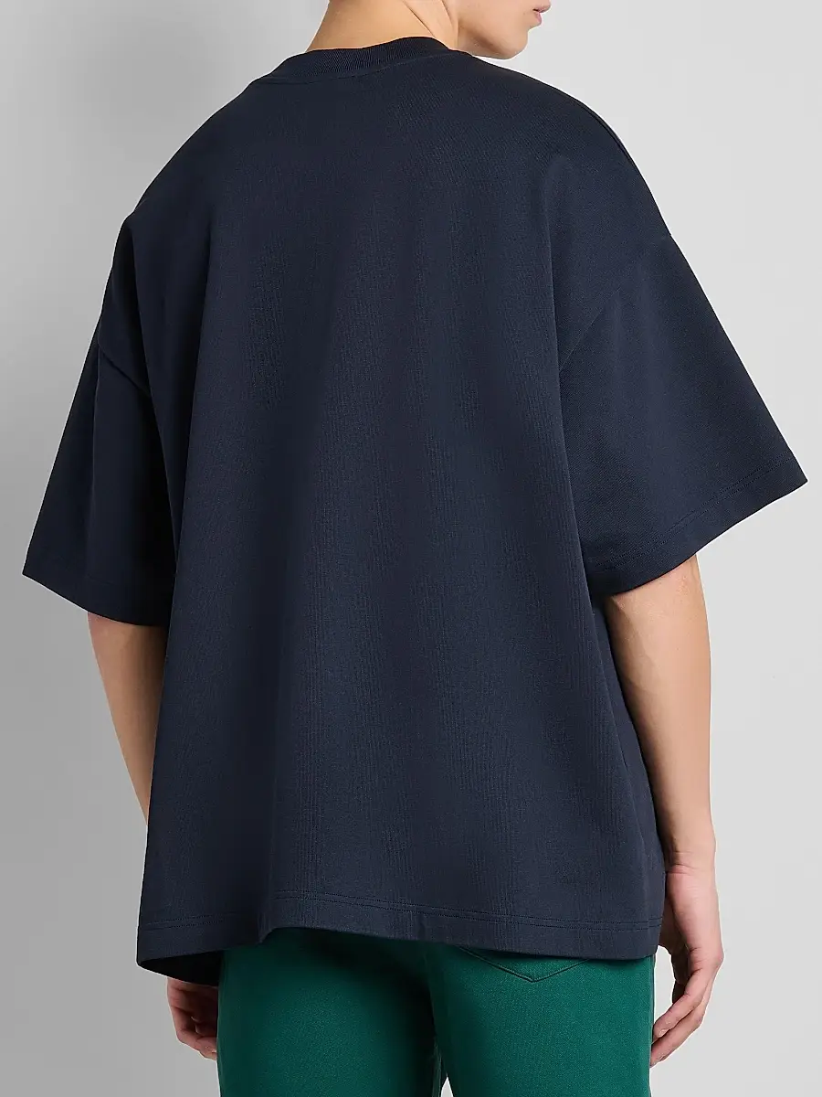 Casablanca Men's Oversized Cotton T-Shirt | Thumbnail 3