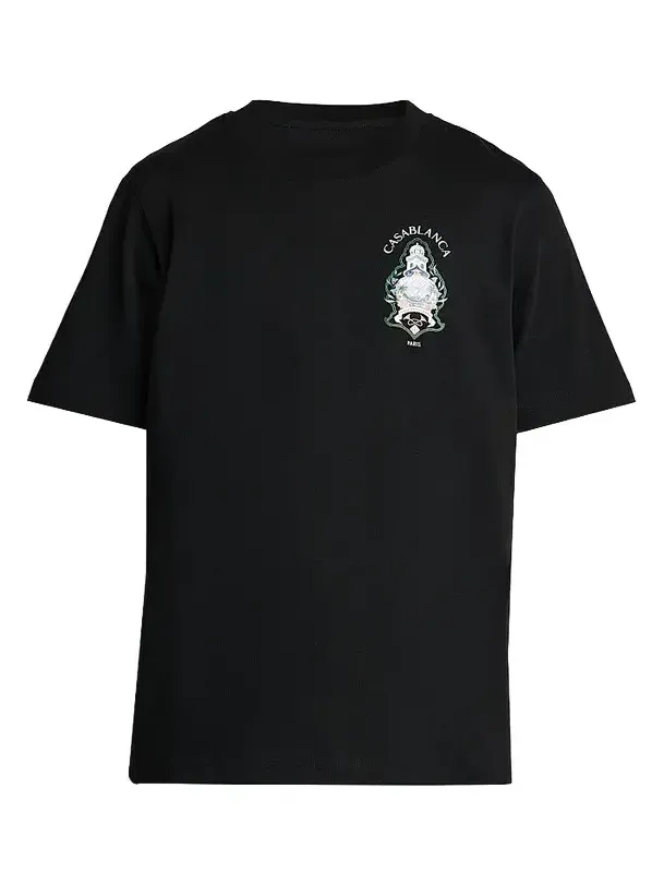 Men's Classic Logo Graphic Cotton Crewneck T-Shirt Men's Classic Logo Graphic Cotton Crewneck T-Shirt