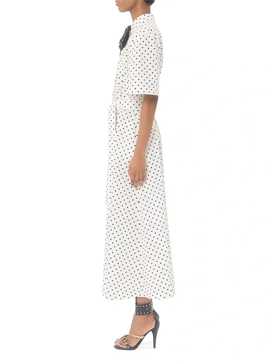 Valentino Women's Poplin Plusdepois Print Dress | Thumbnail 3