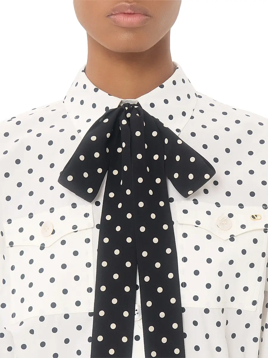 Valentino Women's Poplin Plusdepois Print Dress | Thumbnail 6