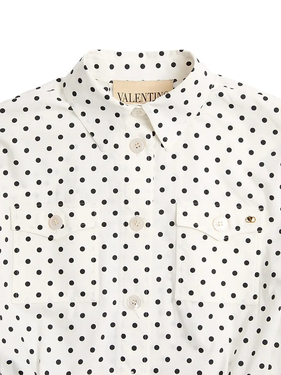 Valentino Women's Poplin Plusdepois Print Dress | Thumbnail 7