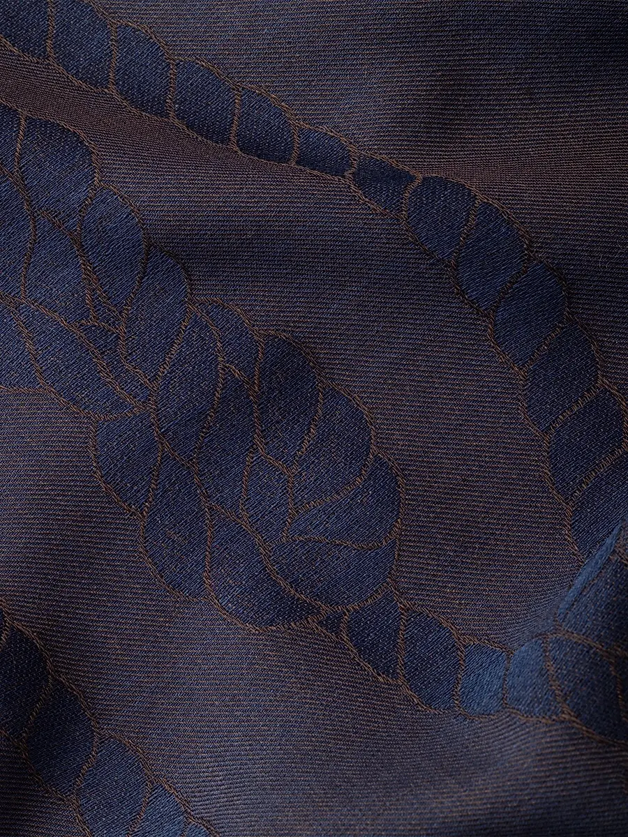 Prada Women's Silk, Cashmere and Wool Jacquard Shawl | Thumbnail 2 Prada Women's Silk, Cashmere and Wool Jacquard Shawl | Thumbnail 2