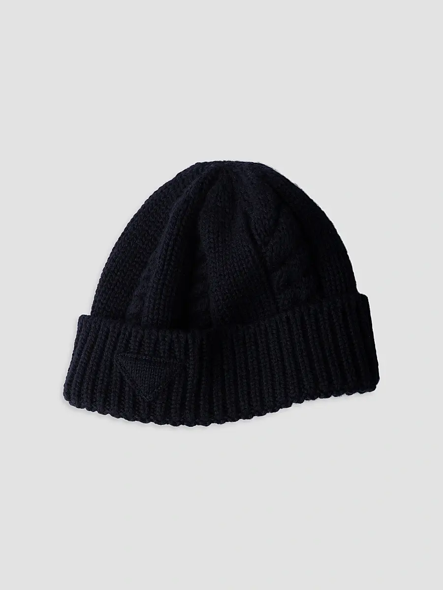 Prada Women's Wool Beanie | Thumbnail 2 Prada Women's Wool Beanie | Thumbnail 2