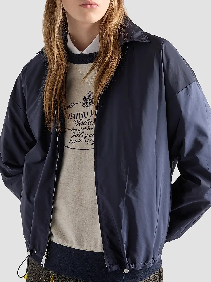 Prada Women's Reversible Jersey Blouson Jacket | Thumbnail 3