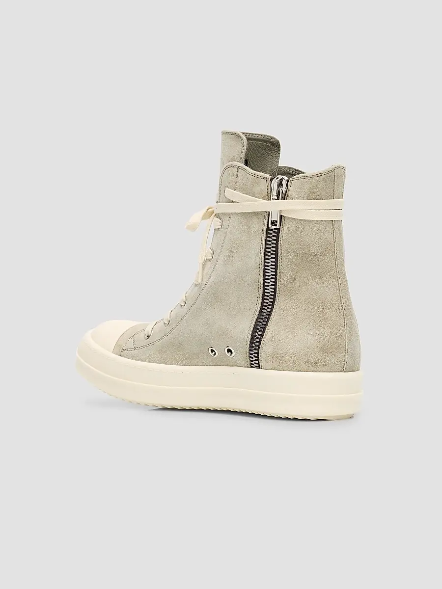 Rick Owens Women's Suede High-Top Sneakers | Thumbnail 2 Rick Owens Women's Suede High-Top Sneakers | Thumbnail 2
