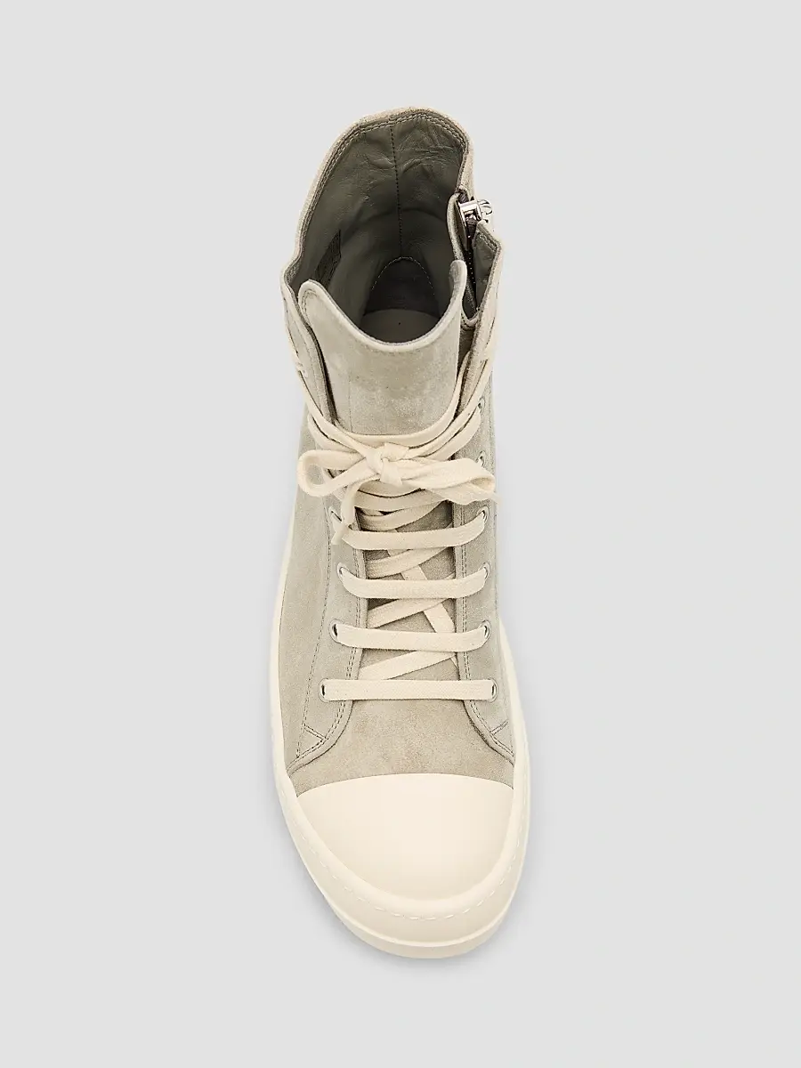 Rick Owens Women's Suede High-Top Sneakers | Thumbnail 3 Rick Owens Women's Suede High-Top Sneakers | Thumbnail 3