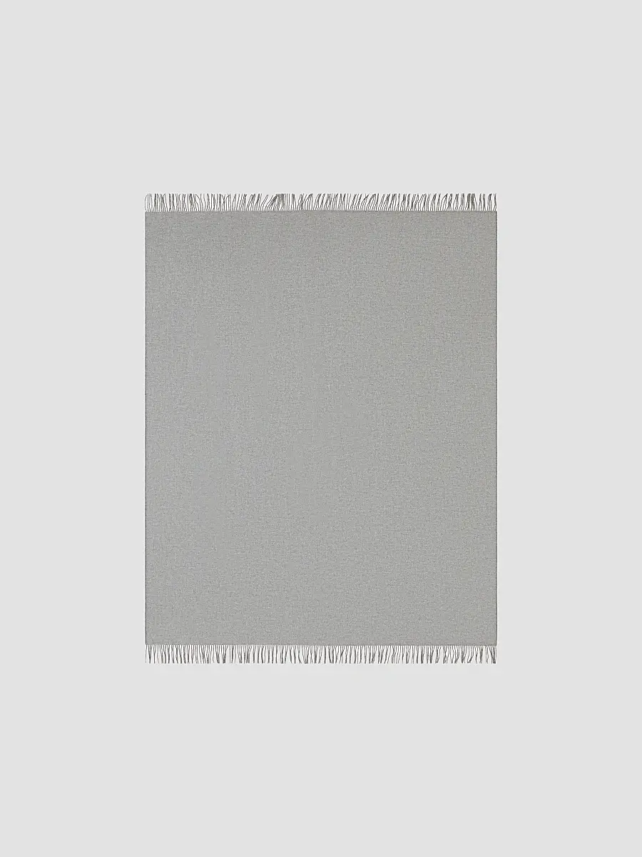 Brunello Cucinelli Two-Tone Cashmere Double Cloth Lightweight Throw | Thumbnail 2 Brunello Cucinelli Two-Tone Cashmere Double Cloth Lightweight Throw | Thumbnail 2