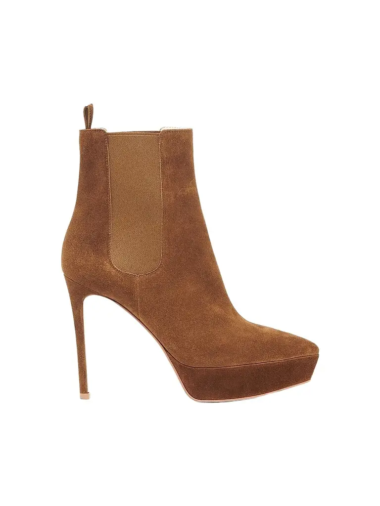 Gianvito Rossi Women's 120MM Suede Chelsea Boots - Texas - Size 12 | Image 1 Gianvito Rossi Women's 120MM Suede Chelsea Boots - Texas - Size 12 | Image 1