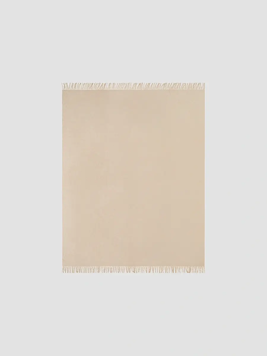 Brunello Cucinelli Two-Tone Cashmere Double Cloth Lightweight Throw | Thumbnail 2 Brunello Cucinelli Two-Tone Cashmere Double Cloth Lightweight Throw | Thumbnail 2