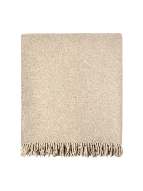 Brunello Cucinelli Two-Tone Cashmere Double Cloth Lightweight Throw