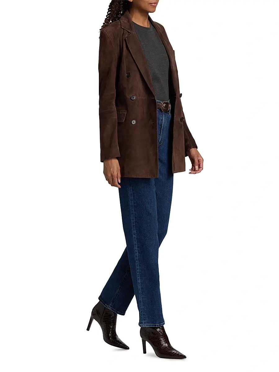 ARMA Women's Safia Suede Jacket | Thumbnail 2
