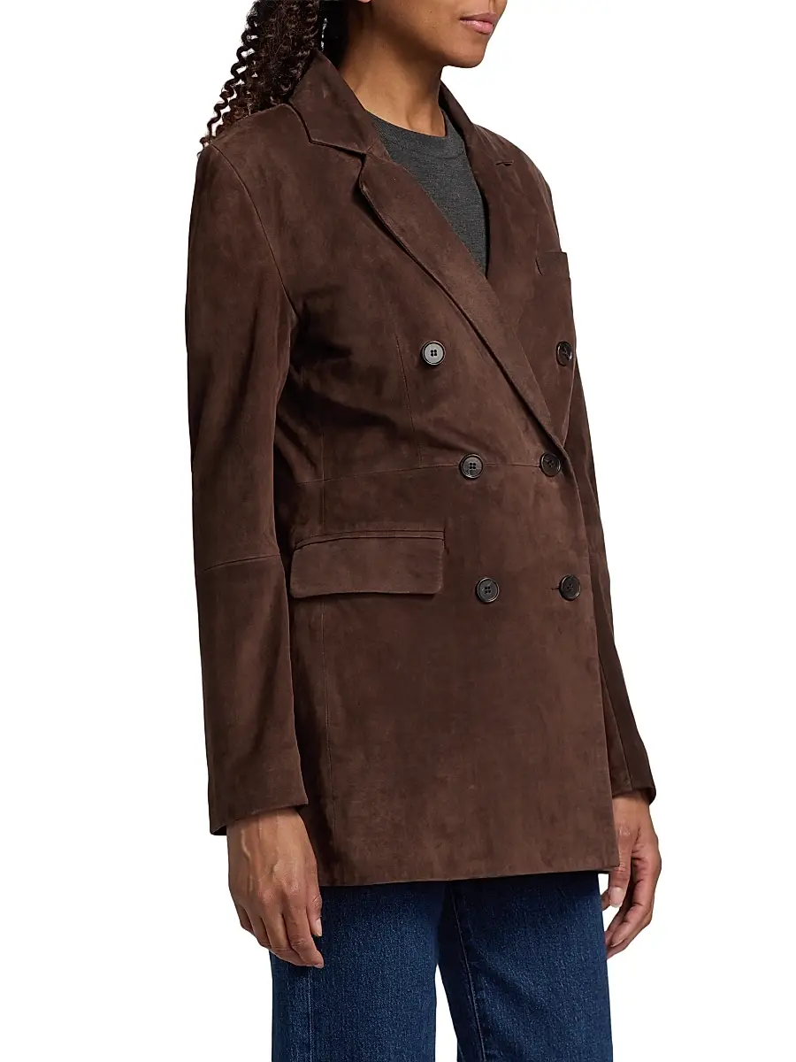 ARMA Women's Safia Suede Jacket | Thumbnail 4