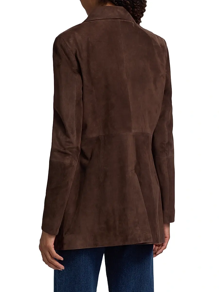 ARMA Women's Safia Suede Jacket | Thumbnail 5