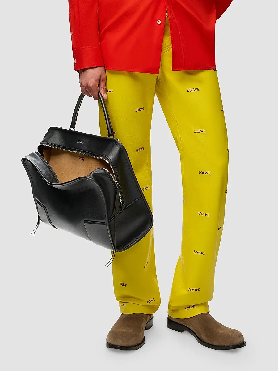 Loewe Men's Amazona 180 Extra-Large Leather Tote | Thumbnail 2 Loewe Men's Amazona 180 Extra-Large Leather Tote | Thumbnail 2