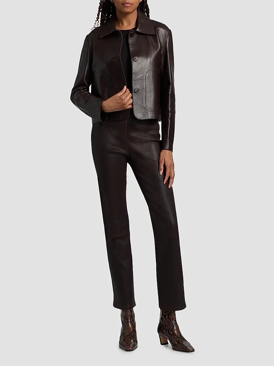 ARMA Women's Emy Leather Jacket | Thumbnail 2 ARMA Women's Emy Leather Jacket | Thumbnail 2