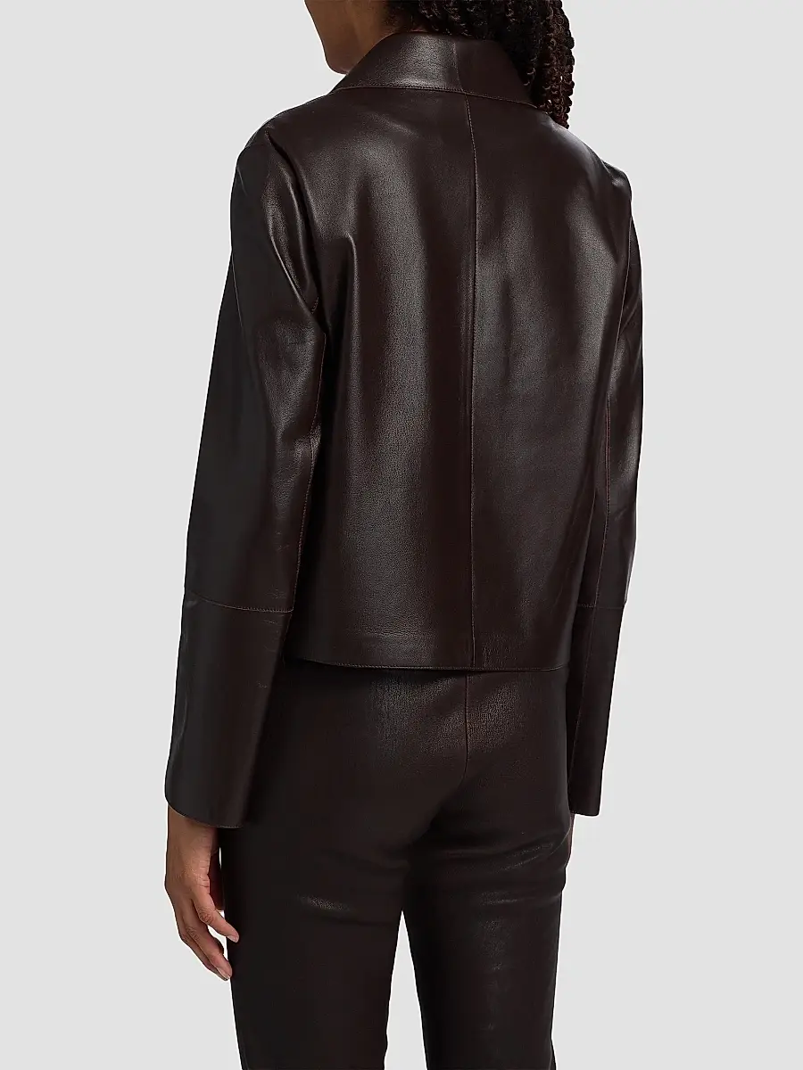 ARMA Women's Emy Leather Jacket | Thumbnail 5 ARMA Women's Emy Leather Jacket | Thumbnail 5