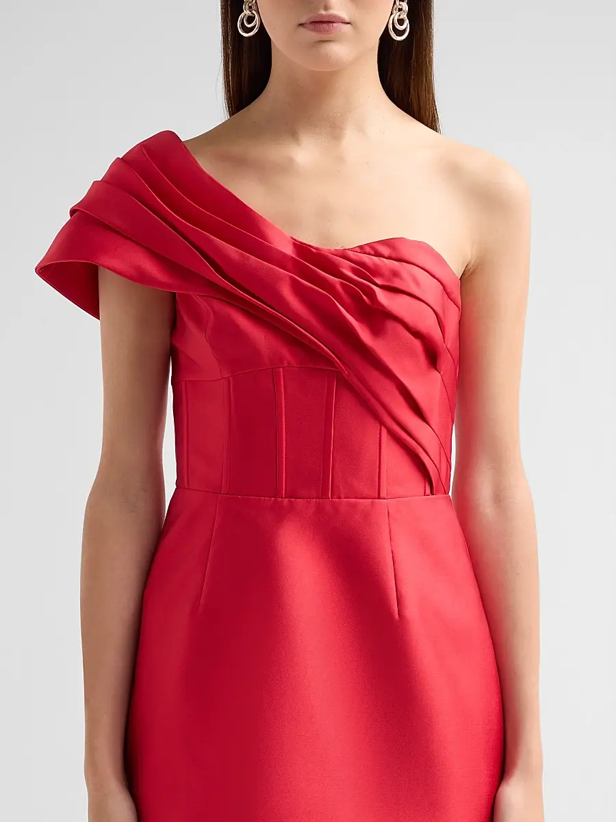 Rebecca Vallance Women's Esmeralda One-Shoulder Mini Dress | Thumbnail 5 Rebecca Vallance Women's Esmeralda One-Shoulder Mini Dress | Thumbnail 5