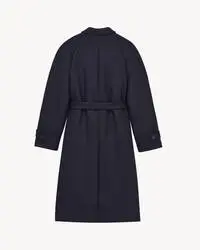 Saint Laurent Belted balmacaan in brushed wool gabardine | Thumbnail 6 Saint Laurent Belted balmacaan in brushed wool gabardine | Thumbnail 6