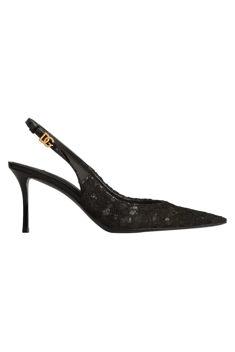 Dolce & Gabbana Elegant Slingback | Image 1 Dolce & Gabbana Elegant Slingback | Image 1