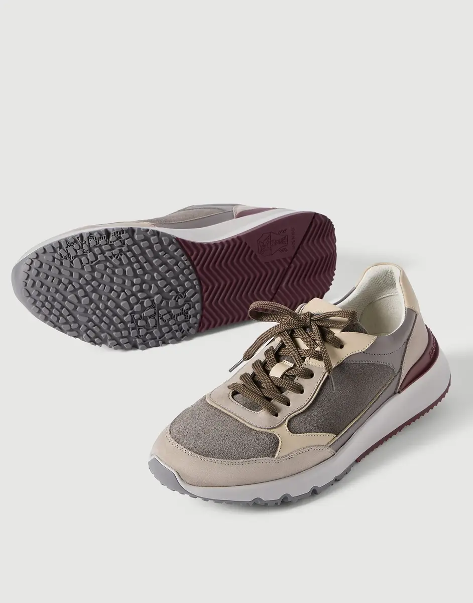 Brunello Cucinelli Nubuck and suede runners | Thumbnail 3 Brunello Cucinelli Nubuck and suede runners | Thumbnail 3