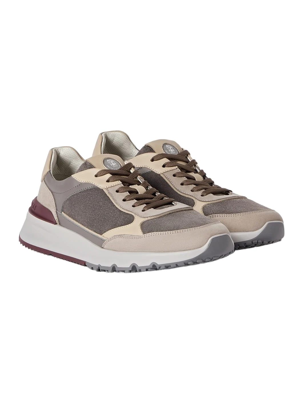 Brunello Cucinelli Nubuck and suede runners