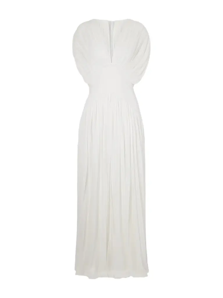 Tove Lyla gathered jersey gown