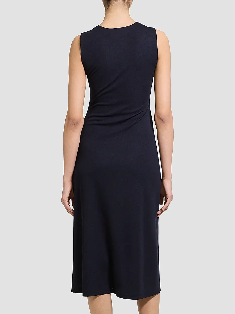 Theory Women's Draped Tuck Sweater Midi Dress | Thumbnail 3