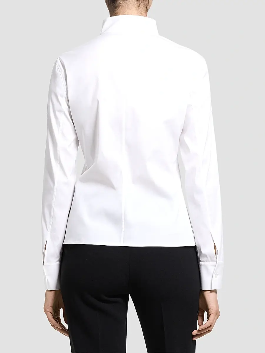 Theory Women's Tailored Cotton-Blend Shirt | Thumbnail 3 Theory Women's Tailored Cotton-Blend Shirt | Thumbnail 3