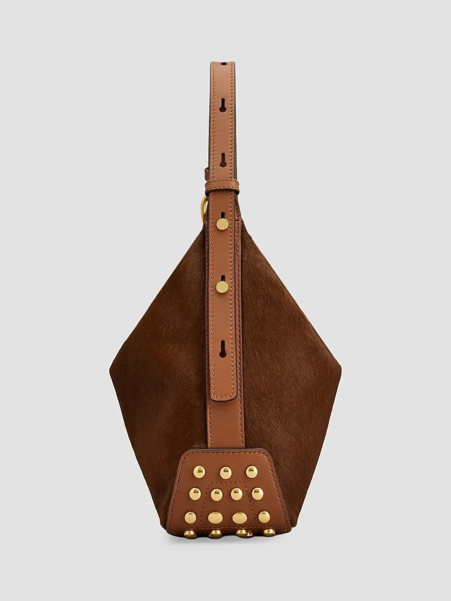 Tod's Women's Metal Dots Pony-Effect Suede Mini Bag | Thumbnail 3 Tod's Women's Metal Dots Pony-Effect Suede Mini Bag | Thumbnail 3
