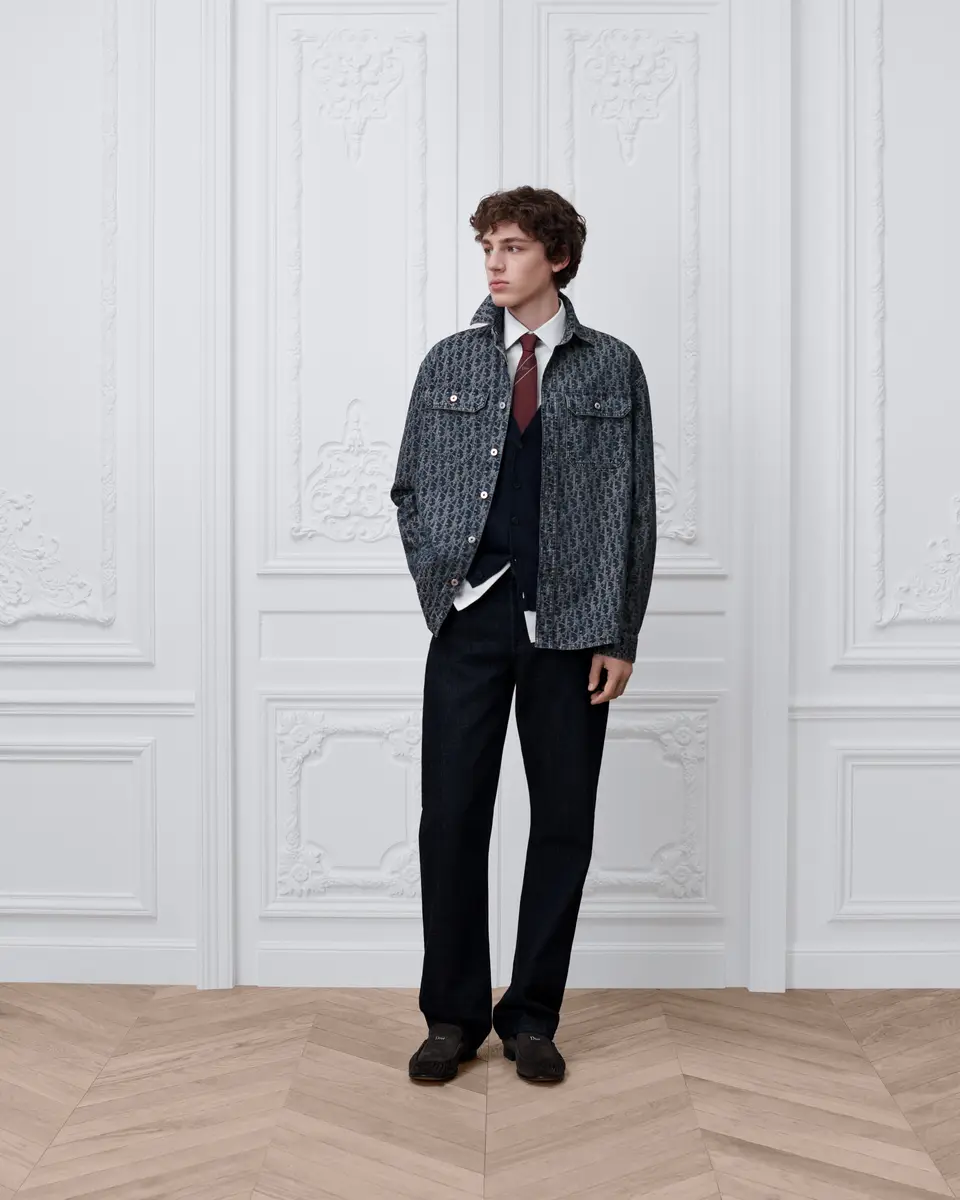 Dior Dior Oblique Denim Overshirt | Thumbnail 3 Dior Dior Oblique Denim Overshirt | Thumbnail 3