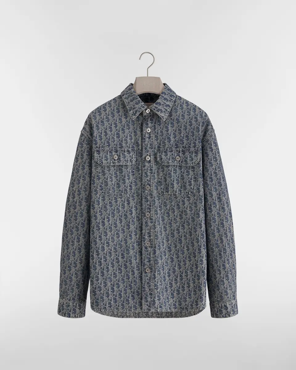 Dior Dior Oblique Denim Overshirt | Thumbnail 6 Dior Dior Oblique Denim Overshirt | Thumbnail 6