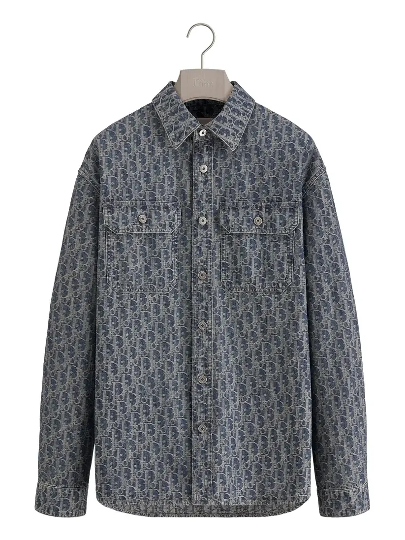 Dior Oblique Denim Overshirt Dior Oblique Denim Overshirt