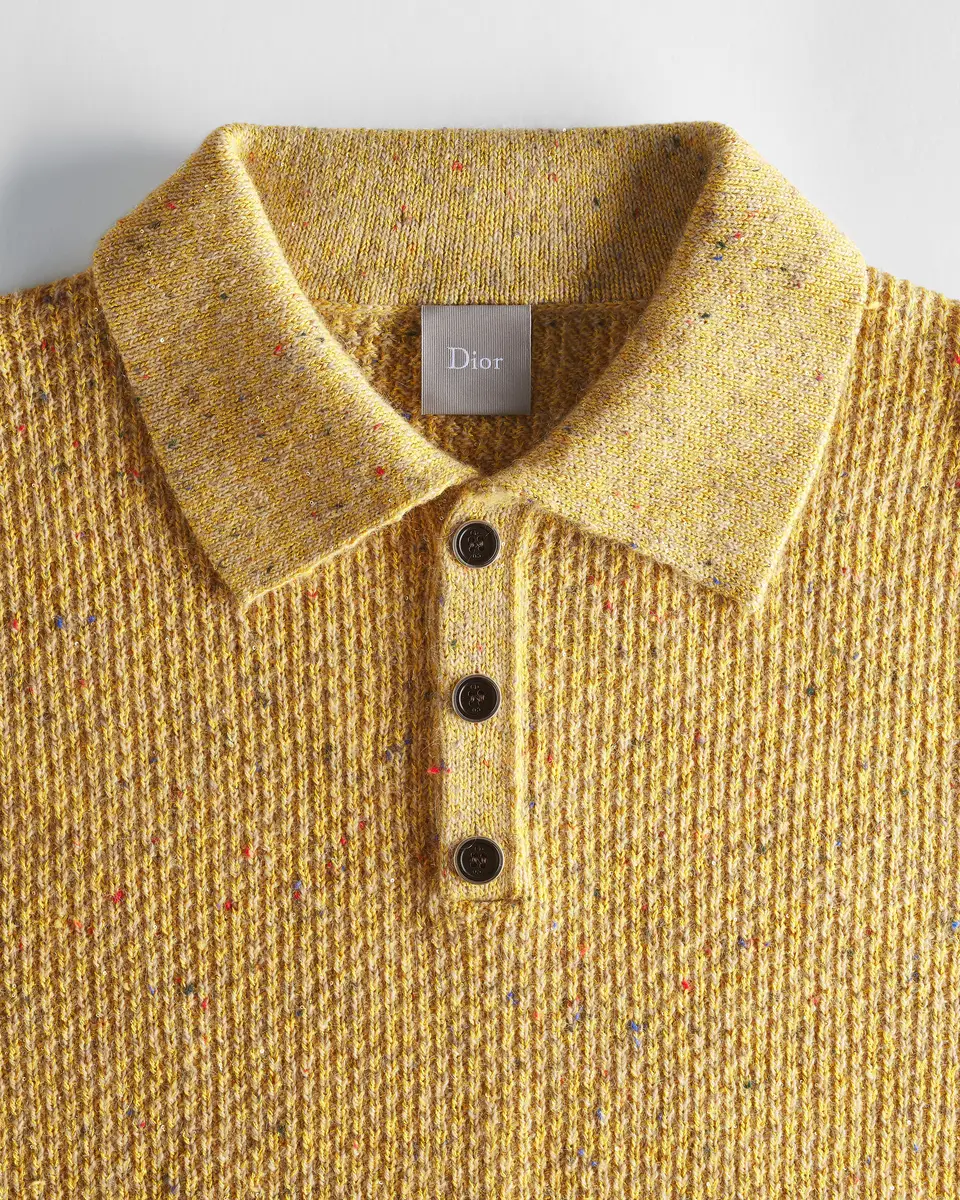 Dior Sweater with Buttoned Collar | Thumbnail 6 Dior Sweater with Buttoned Collar | Thumbnail 6