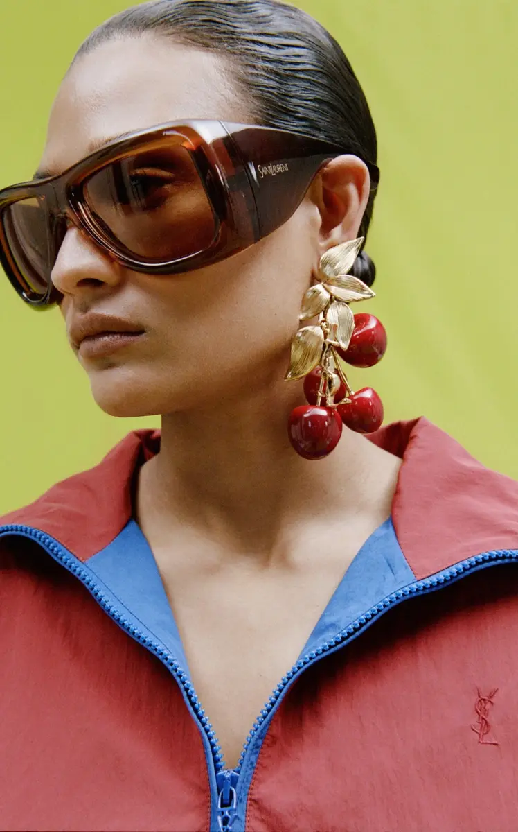 Saint Laurent Howl Mask-Frame Acetate Sunglasses | Thumbnail 4 Saint Laurent Howl Mask-Frame Acetate Sunglasses | Thumbnail 4