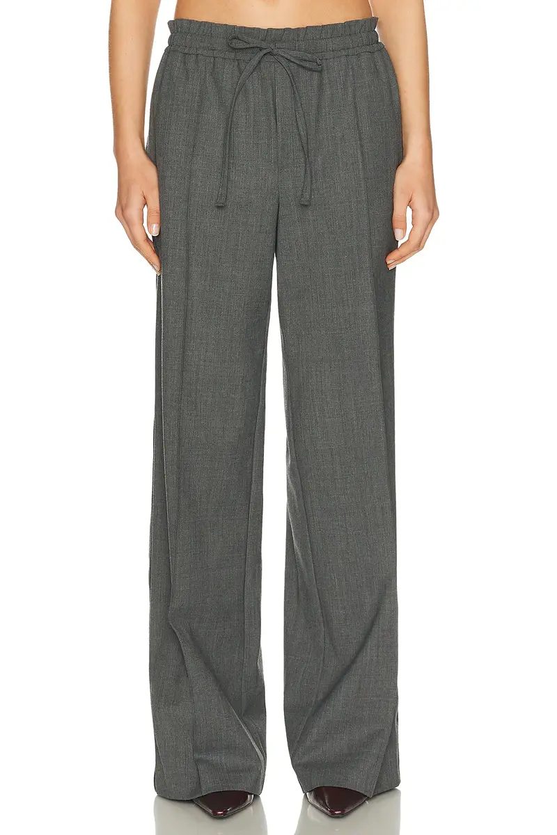Helsa Wool Blend Drawcord Trousers | Thumbnail 2 Helsa Wool Blend Drawcord Trousers | Thumbnail 2