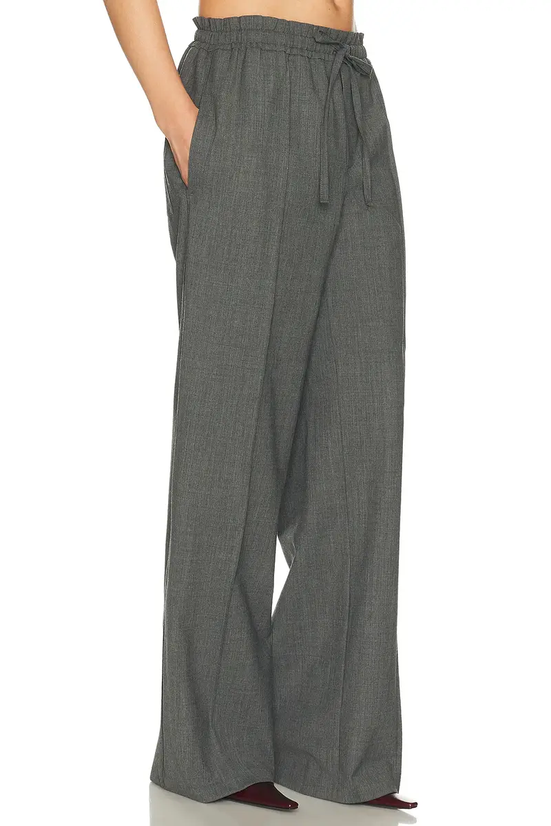 Helsa Wool Blend Drawcord Trousers | Thumbnail 3 Helsa Wool Blend Drawcord Trousers | Thumbnail 3