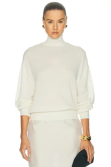 SAME Relaxed Cashmere Turtleneck Sweater | Image 1 SAME Relaxed Cashmere Turtleneck Sweater | Image 1