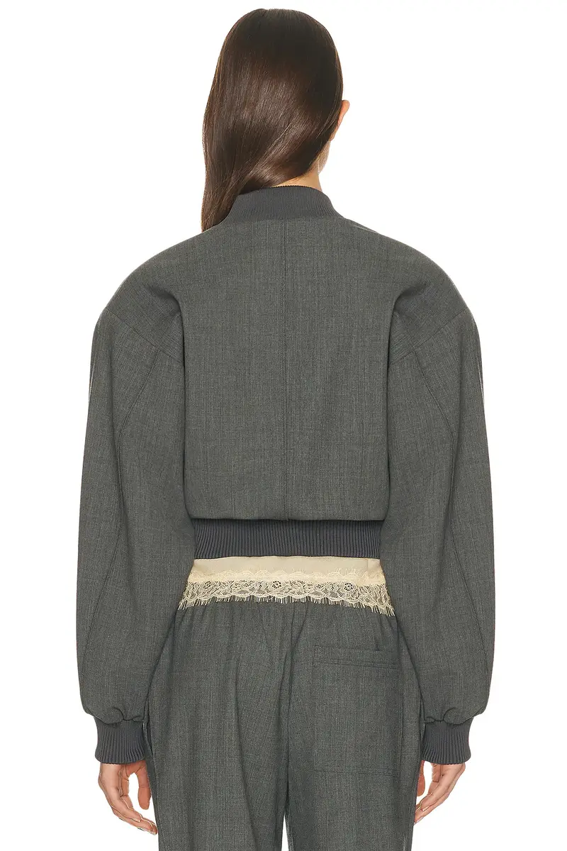 Helsa Wool Blend Bomber Jacket | Thumbnail 3 Helsa Wool Blend Bomber Jacket | Thumbnail 3