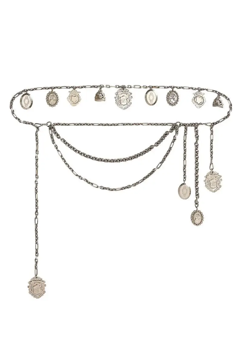Ralph Lauren Multichain Charm Belt | Image 1 Ralph Lauren Multichain Charm Belt | Image 1