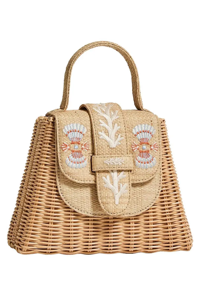 PAMELA MUNSON The Petite Lady Bag - Coral Shell | Thumbnail 2