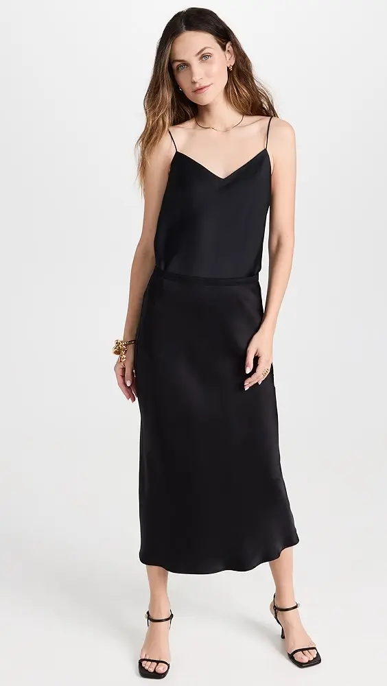 Anine Bing Bar Silk Skirt | Thumbnail 4 Anine Bing Bar Silk Skirt | Thumbnail 4
