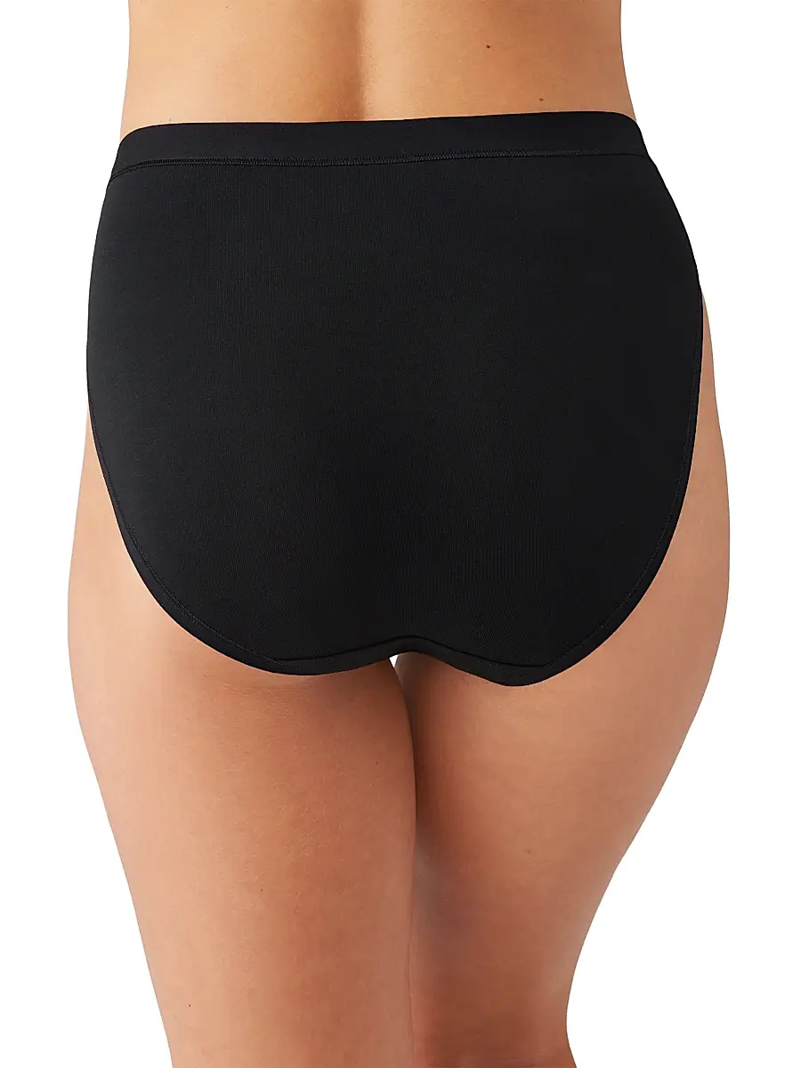Wacoal Women's Understated Cotton High-Cut Brief | Thumbnail 3