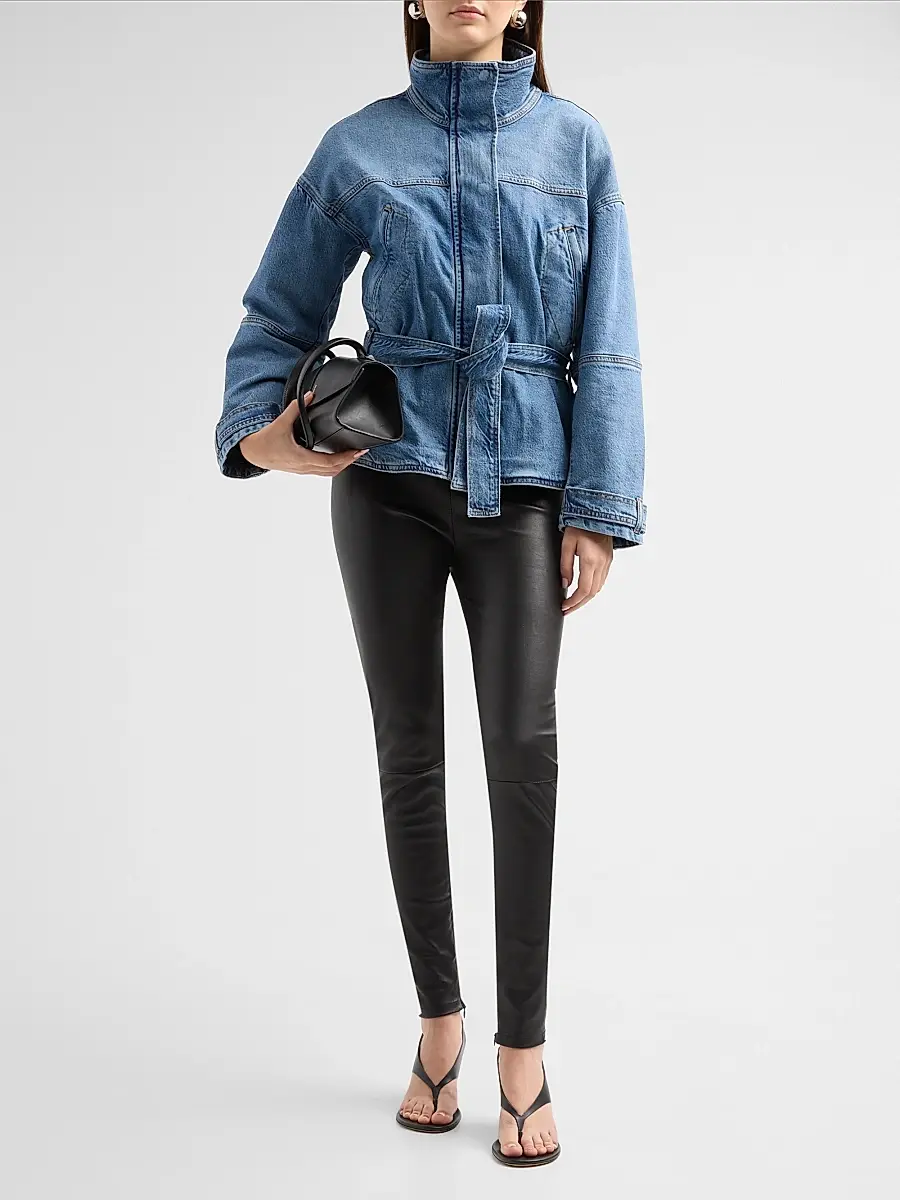 Ramy Brook Women's Robin Denim Jacket | Thumbnail 2 Ramy Brook Women's Robin Denim Jacket | Thumbnail 2